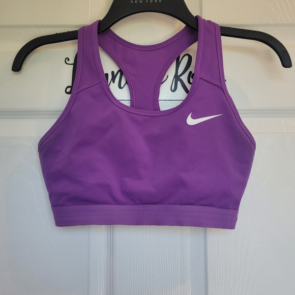 Nike Other - NIKE Dri Fit Racerback Sports Bra Purple Women's Size Medium